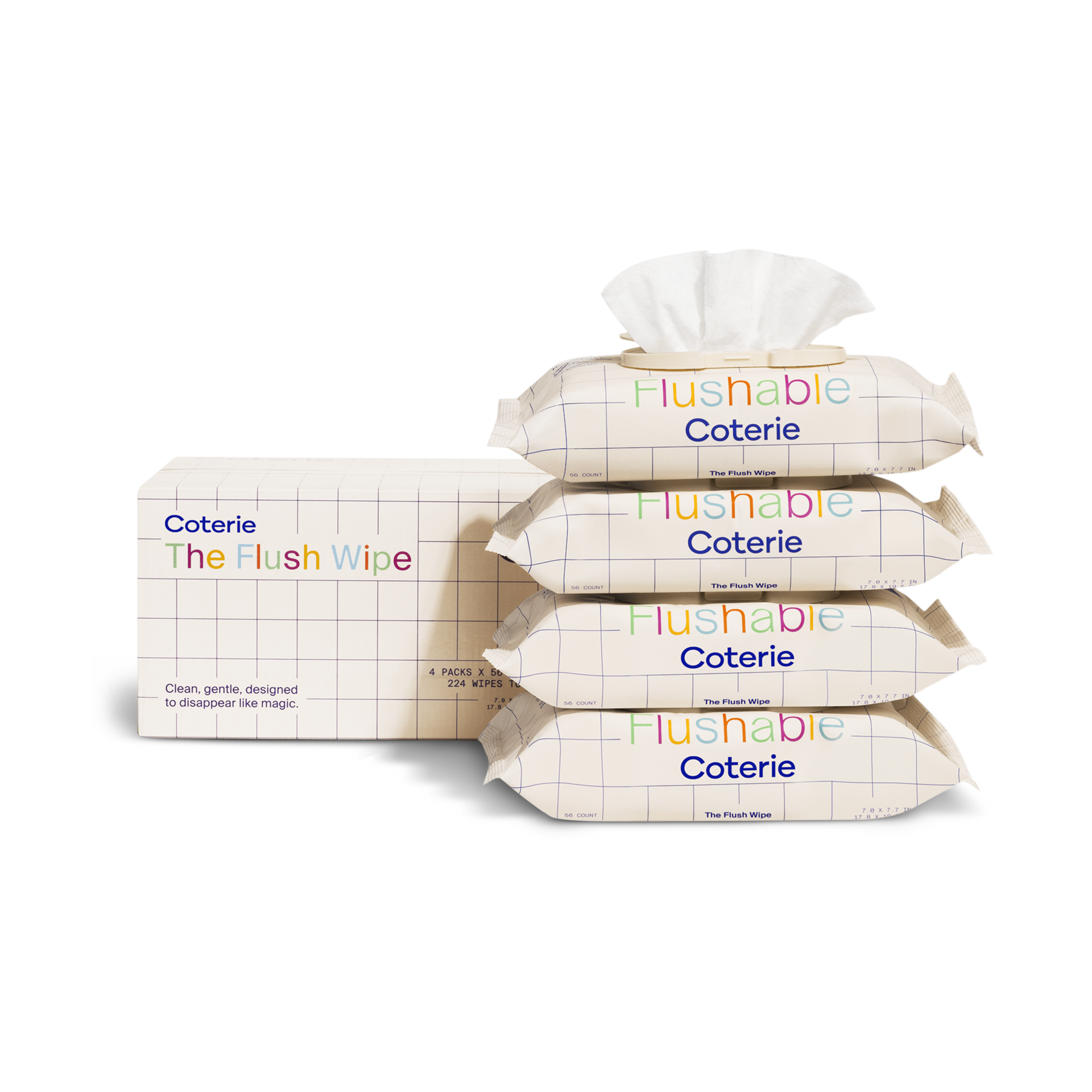 Coterie The Flush Wipe.