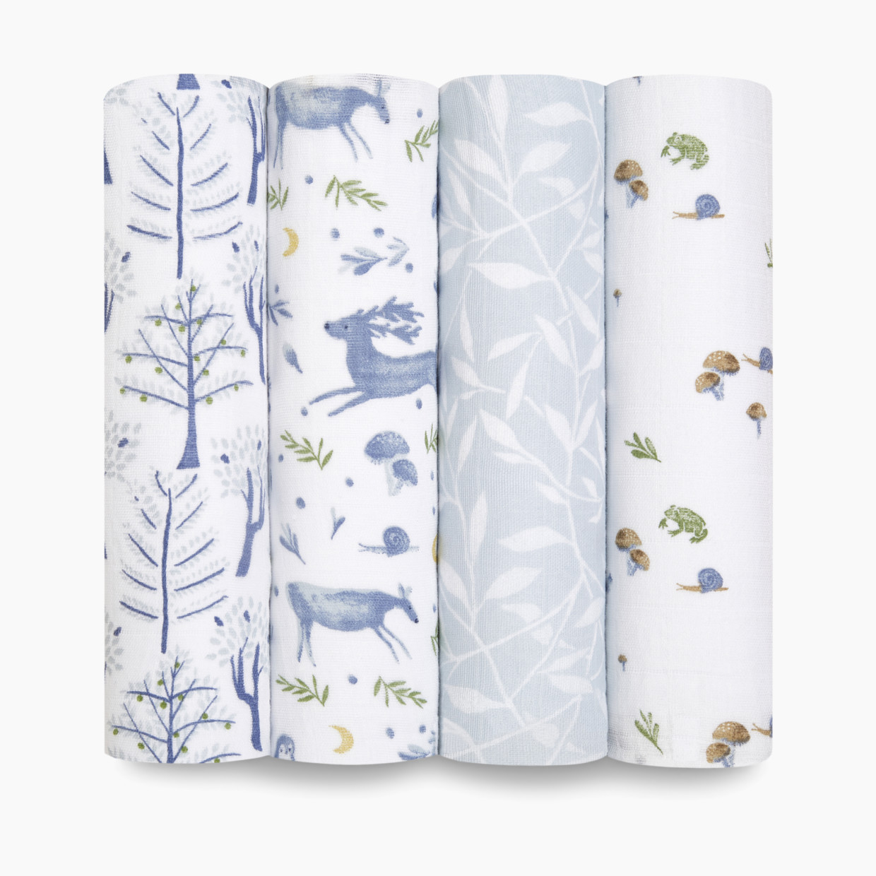 Aden + Anais Cotton Muslin Swaddle 4-Pack - Outdoors.