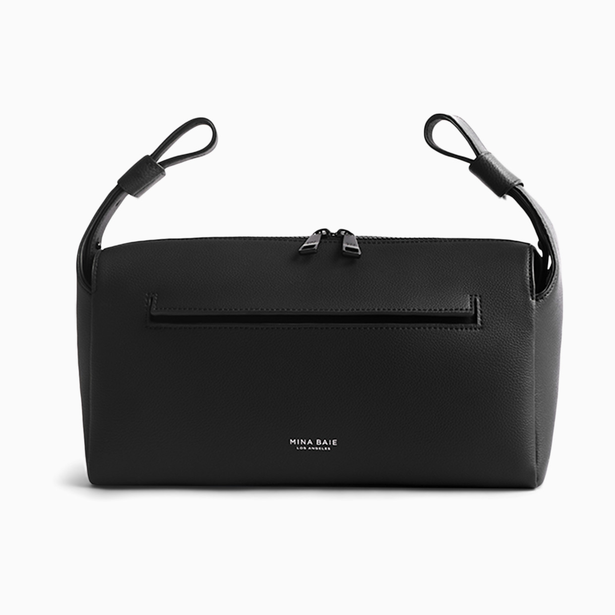 Mina Baie Stroller Caddy - Black/Black.