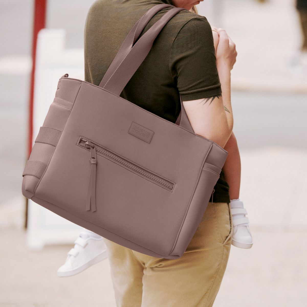 Dagne Dover Wade Diaper Tote - Dune.