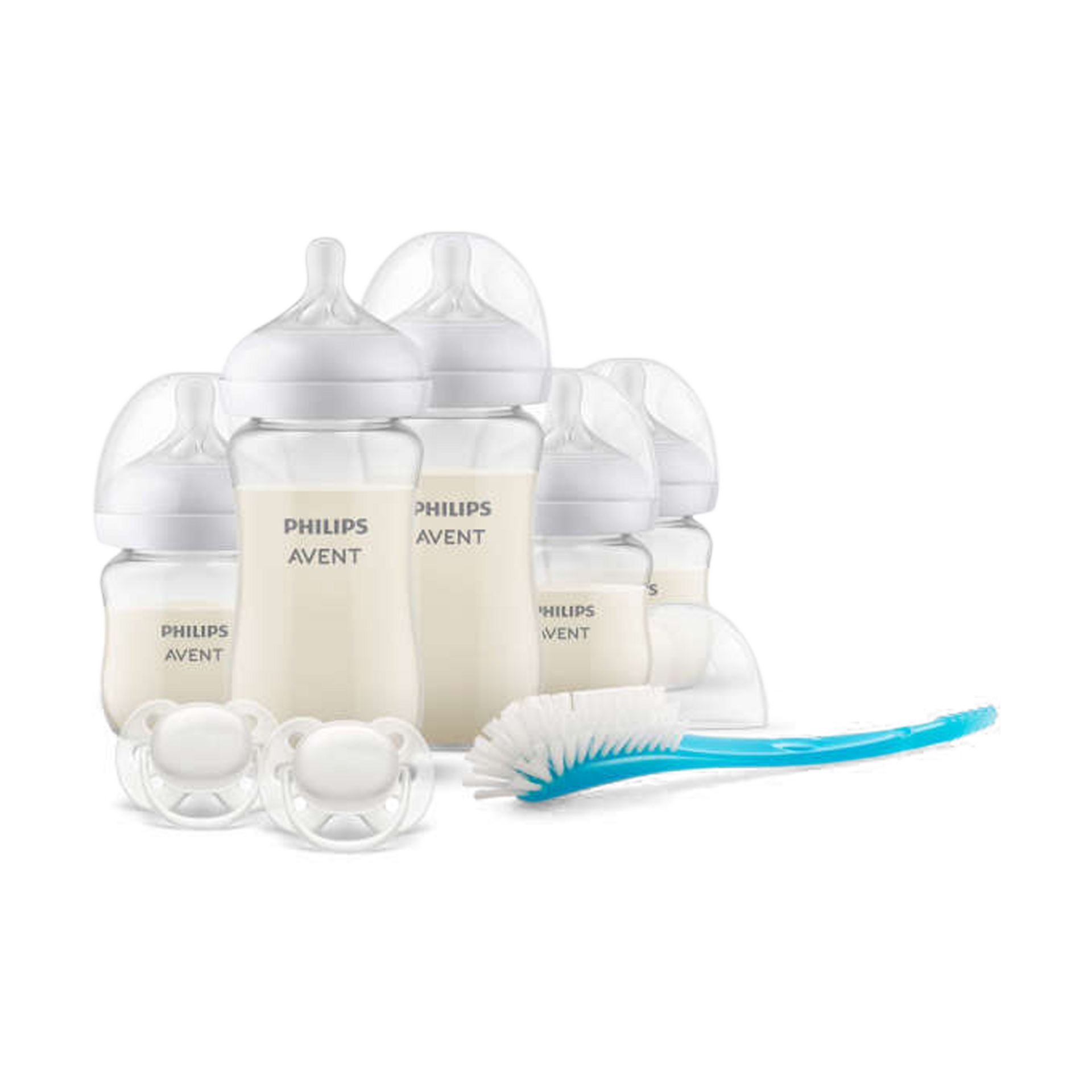 Philips Avent Glass Natural Bottle with Natural Response Nipple Gift Set.