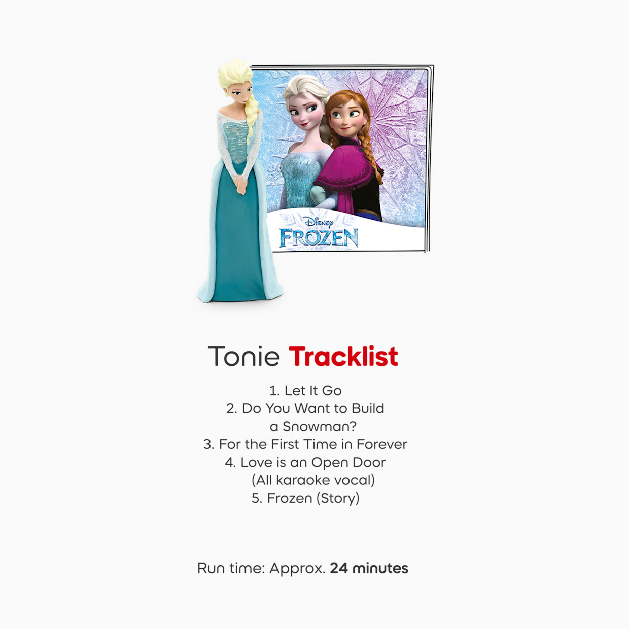 tonies Content Tonies - Adventure, Toddler 3+ - Disney Frozen: Elsa.