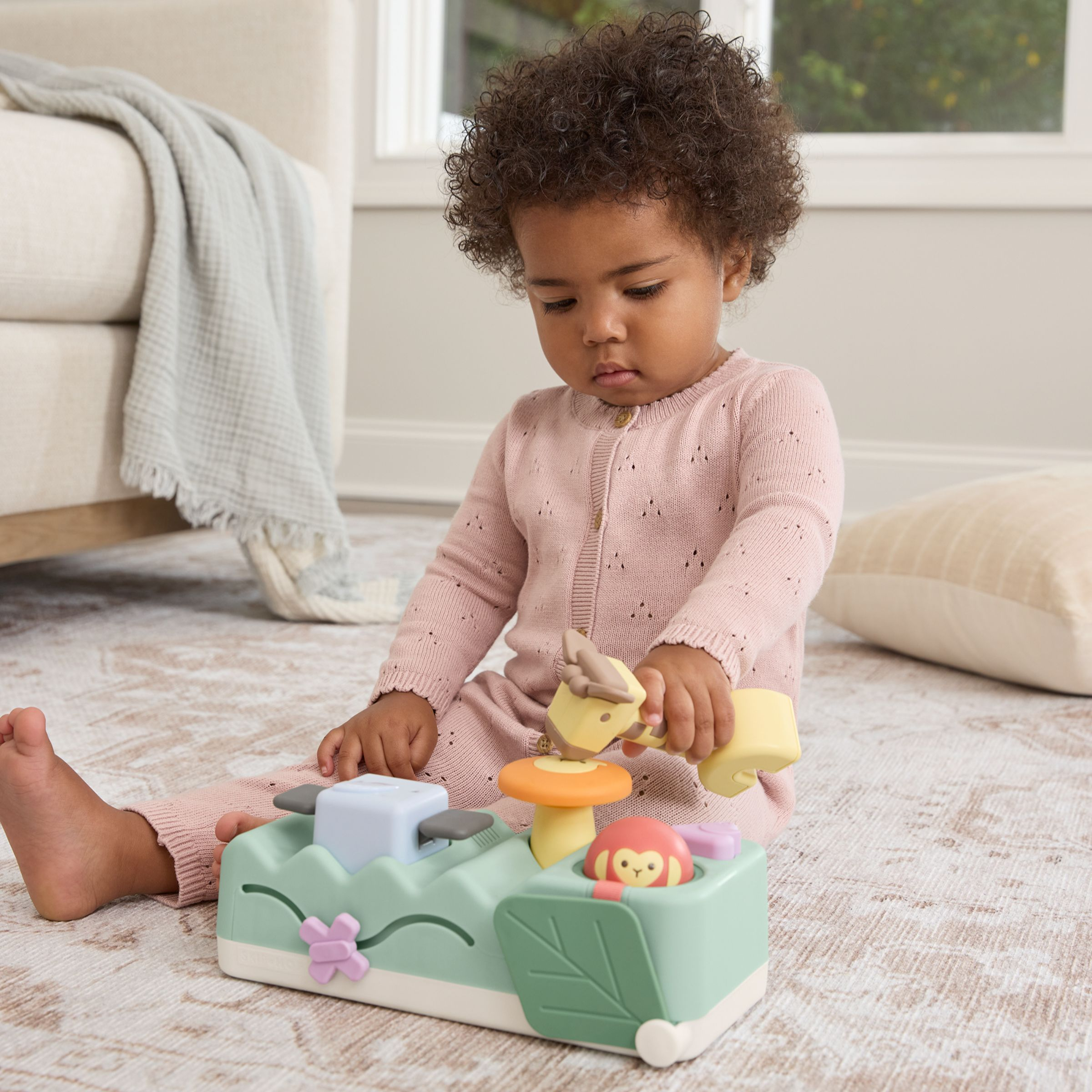 Skip Hop Geometric Wonders Musical Pounding Bench Baby Toy.