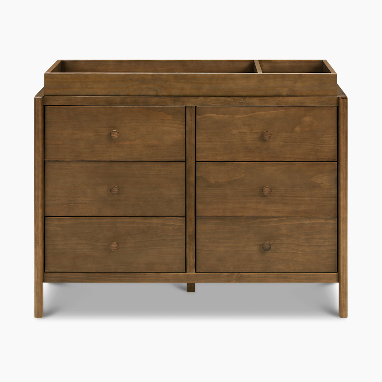 daVinci Birdie 6-Drawer Dresser - Walnut.