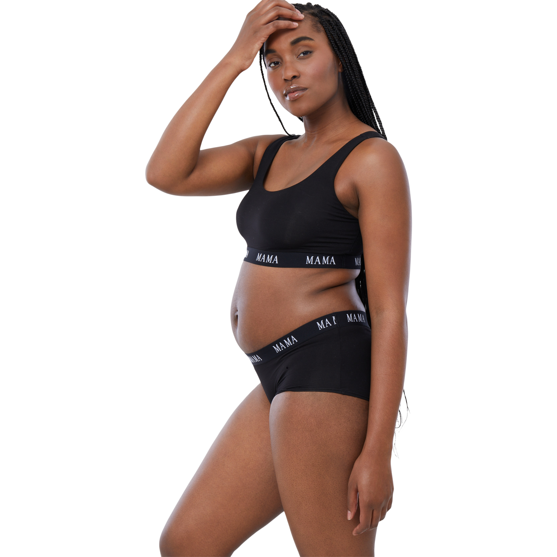 Ingrid and Isabel Mama Underwear - Black, XS.