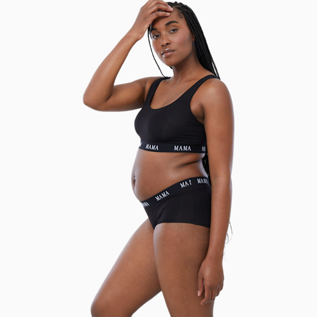 Ingrid and Isabel Mama Underwear - Black, XS.