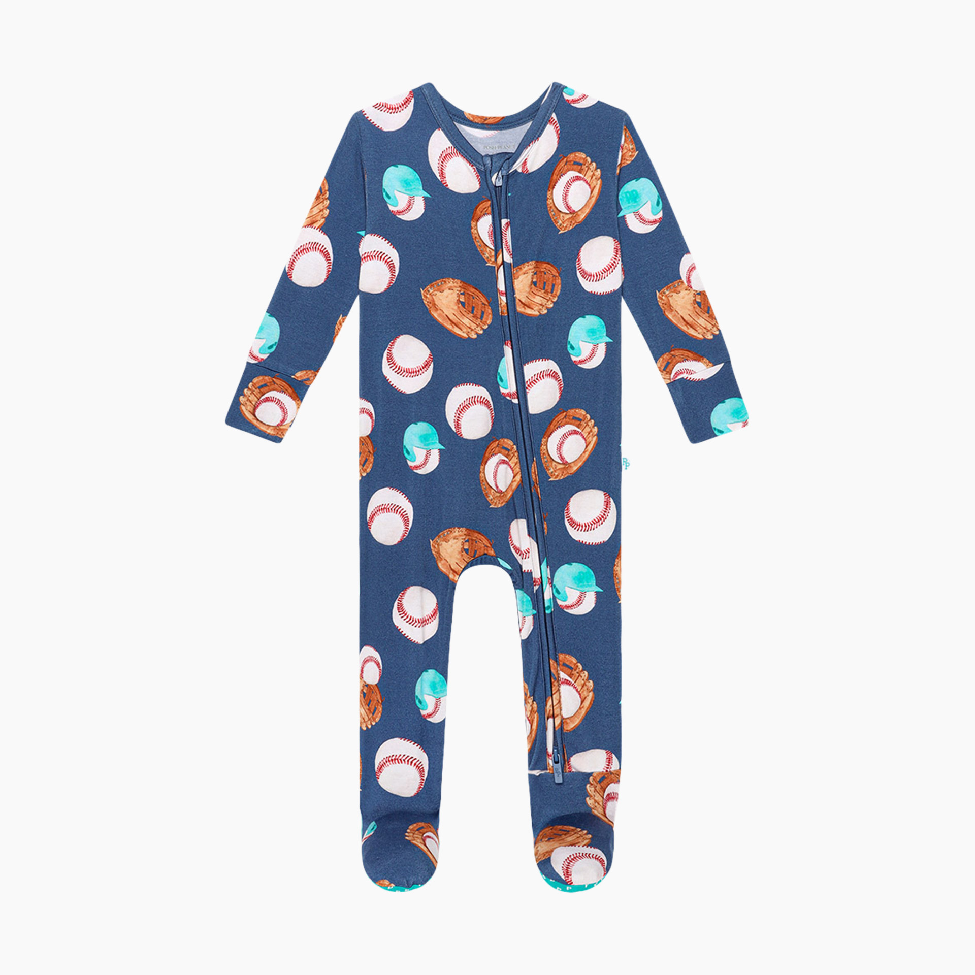 NWT purchases Posh Peanut Pebbles Footie Zippered One Piece size 6-9 months