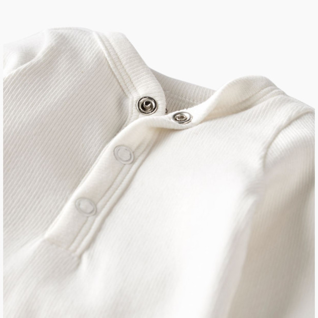 Carter's Little Planet Organic Cotton Rib Sleeper Gowns (2-Pack) - Light Cream/Heather Grey, Nb.