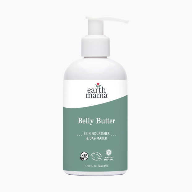 Earth Mama Belly Butter - Unscented, 8 Fl Oz.
