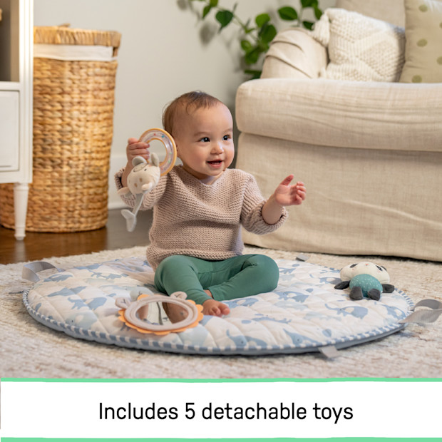 Ingenuity Cozy Spot Duvet Baby Activity Gym and Play Mat.