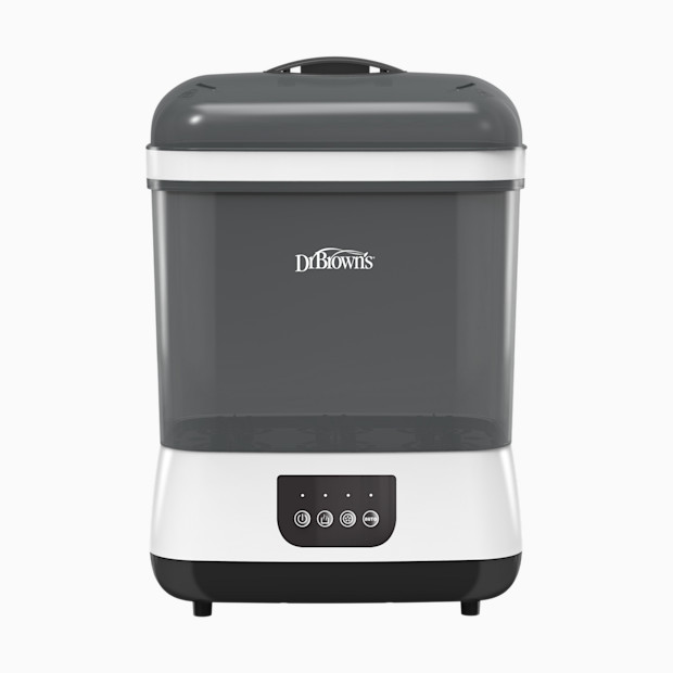 Dr. Brown's Bottle Sterilizer and Dryer - White/Black.
