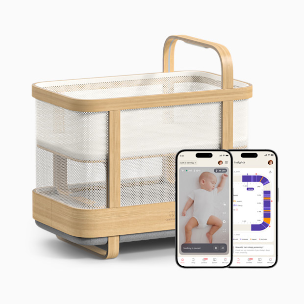 Cradlewise All-In-One Bassinet, Smart Crib, Baby Monitor.