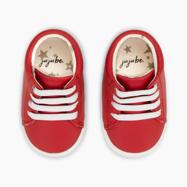 JUJUBE Eco Step Sneaker Shoes - Red, 9-12.