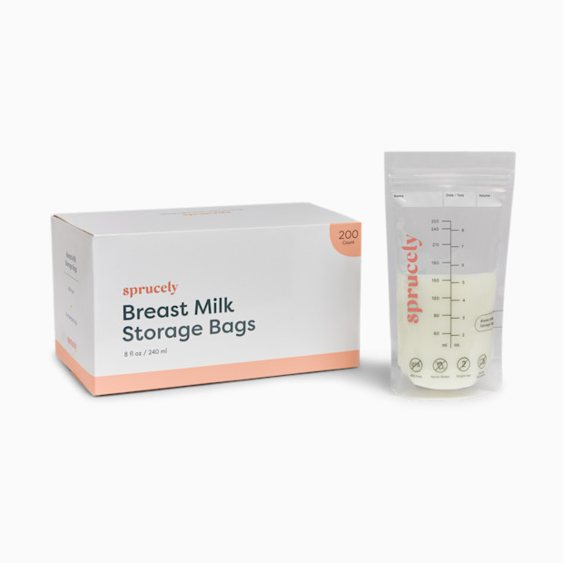 Sprucely Milk Storage Bags - 200.