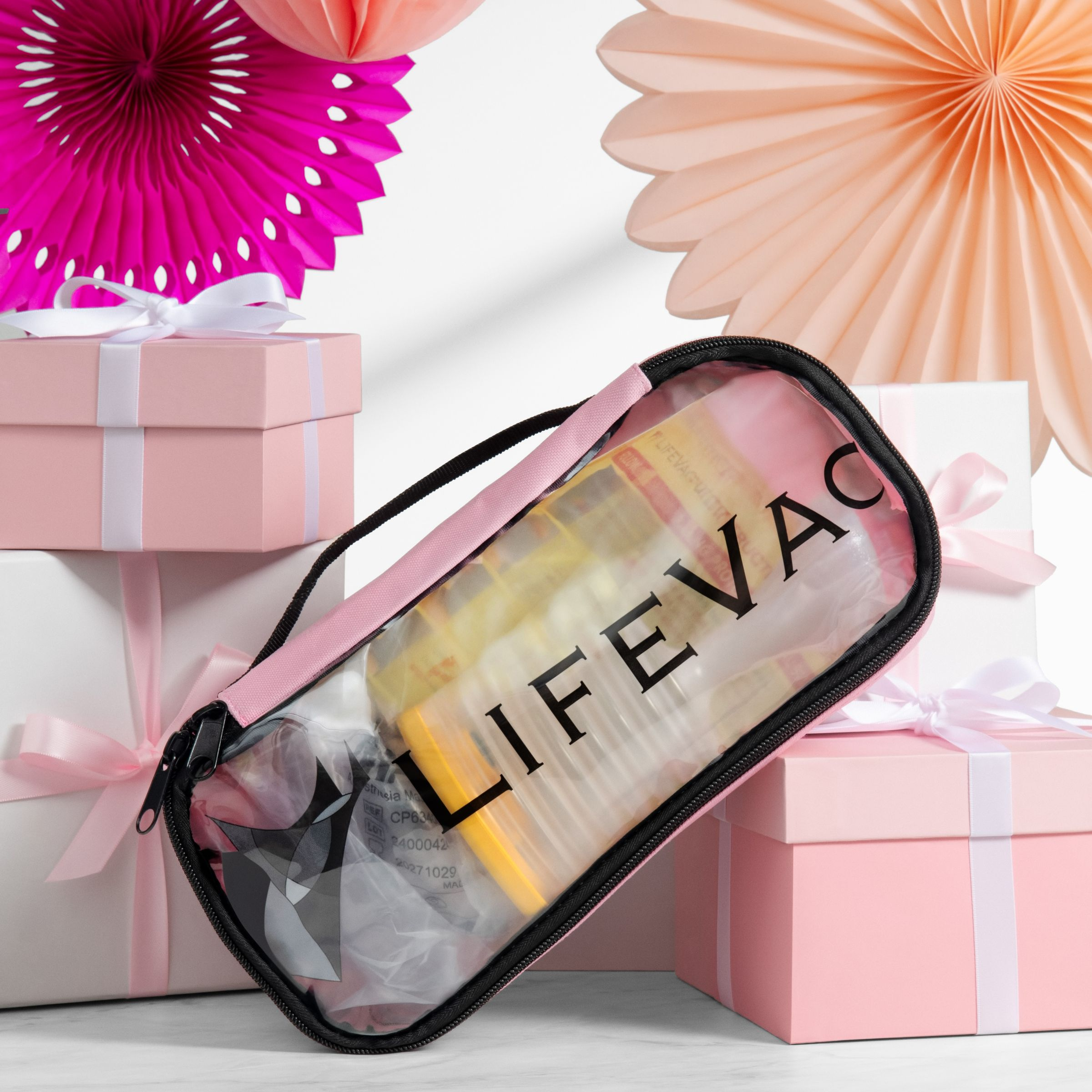 LifeVac Home & Travel Kit Bundle - Pink.