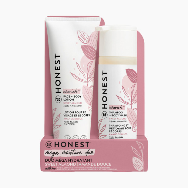 The Honest Company Wash and Lotion Bundle - Gently Nourishing Sweet Almond.