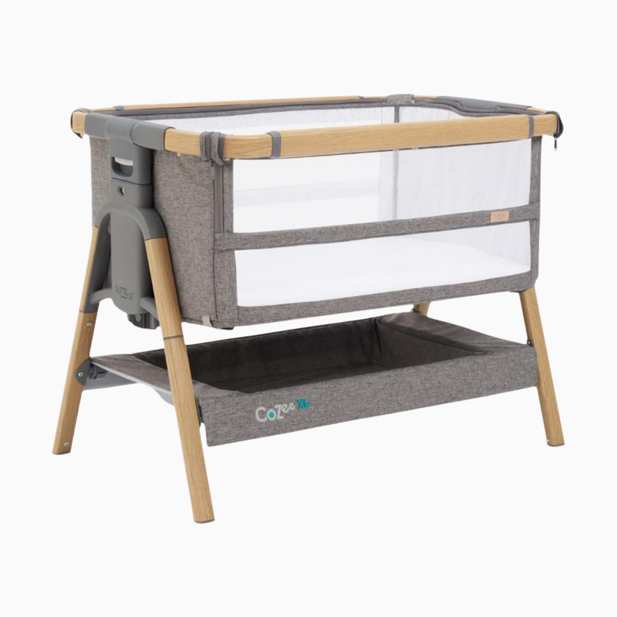 Tutti Bambini CoZee XL Complete Birth to 4+ Years Bundle - Oak/Charcoal.