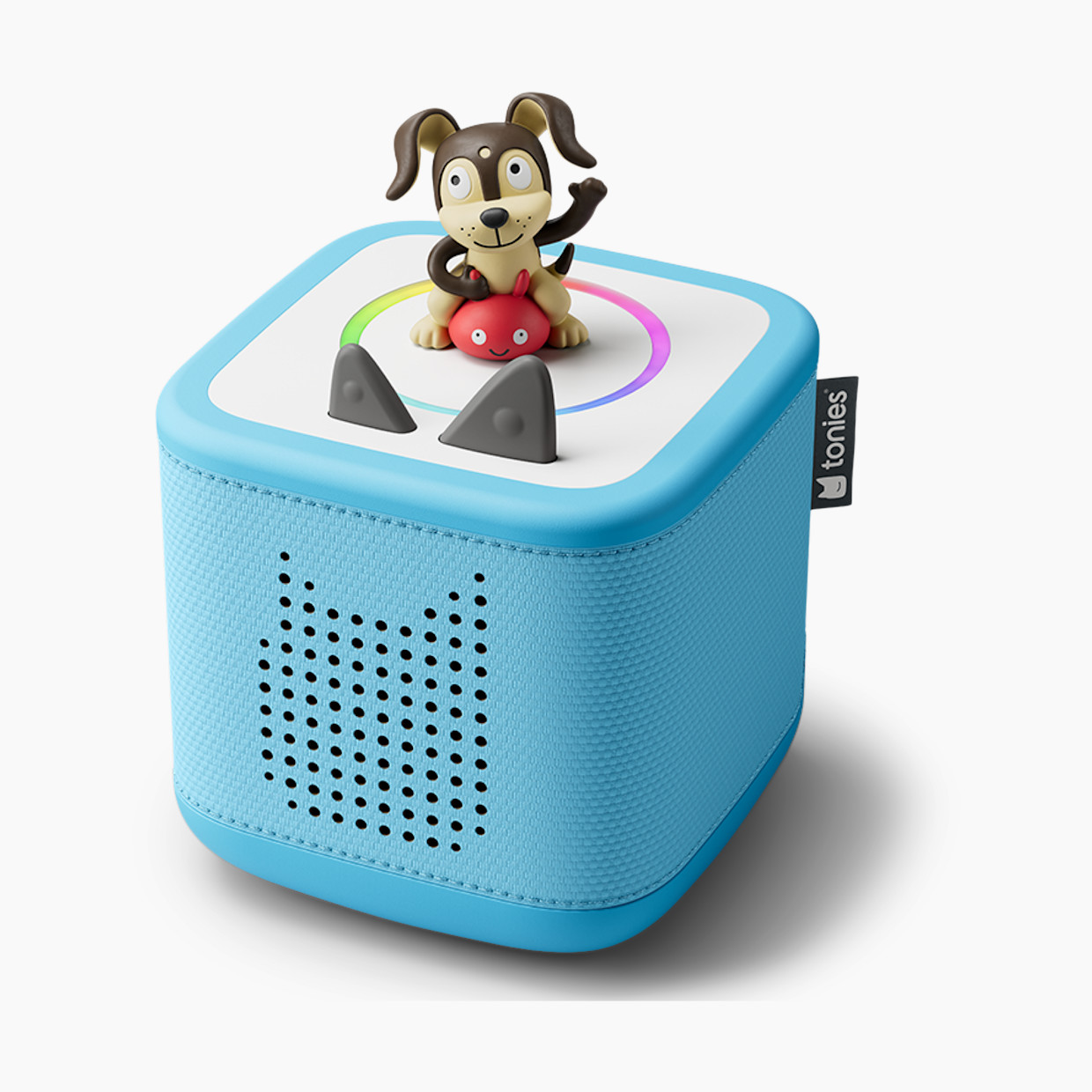 tonies Toniebox 2 Starter Set, Toddler 1+ - Playtime Puppy Toniebox 2 Starter Set -Sky Blue.