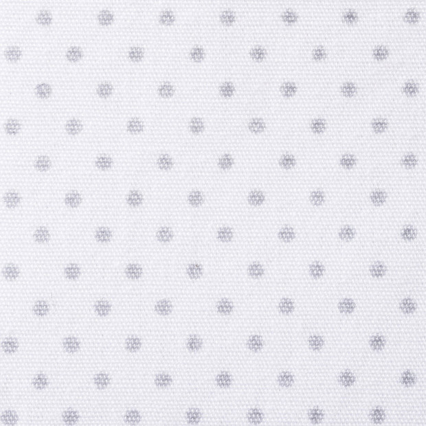 Halo Bassinest Fitted Sheet - Grey Pin Dot.