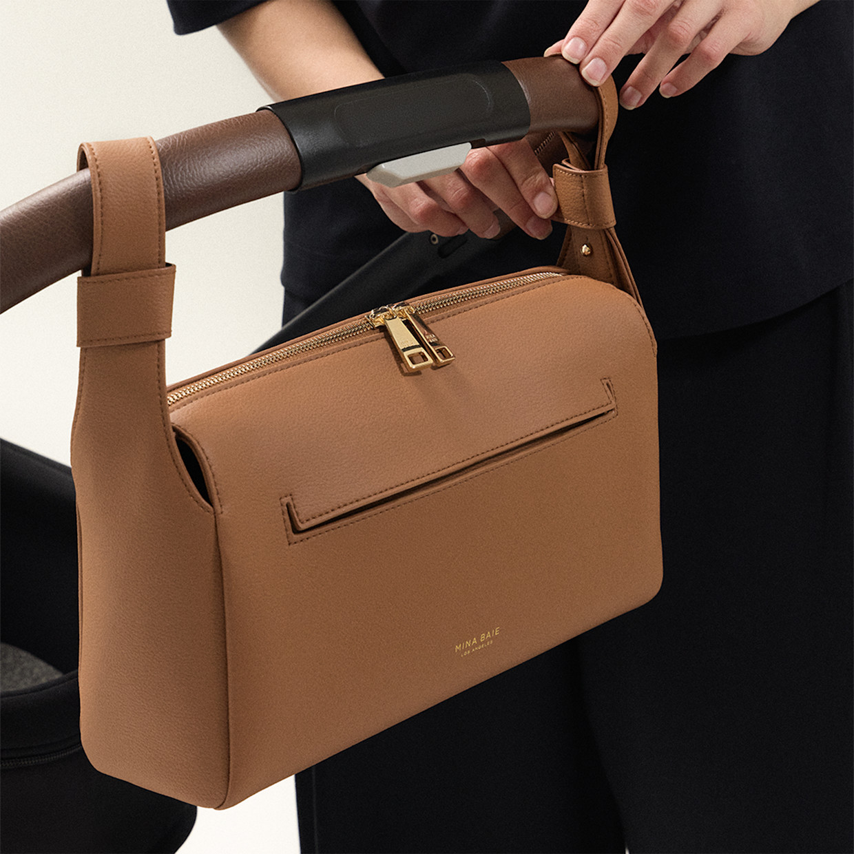Mina Baie Stroller Caddy - Terra.
