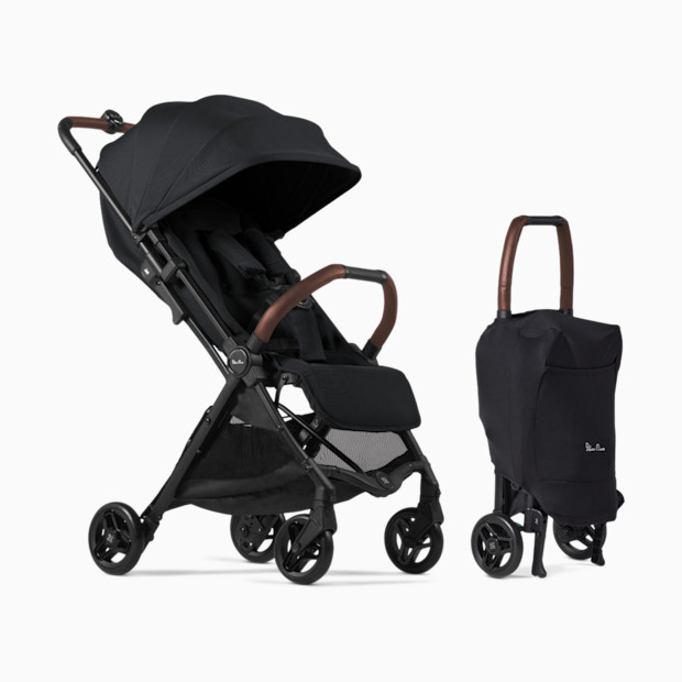 Silver Cross Jet 5 Stroller - Black.