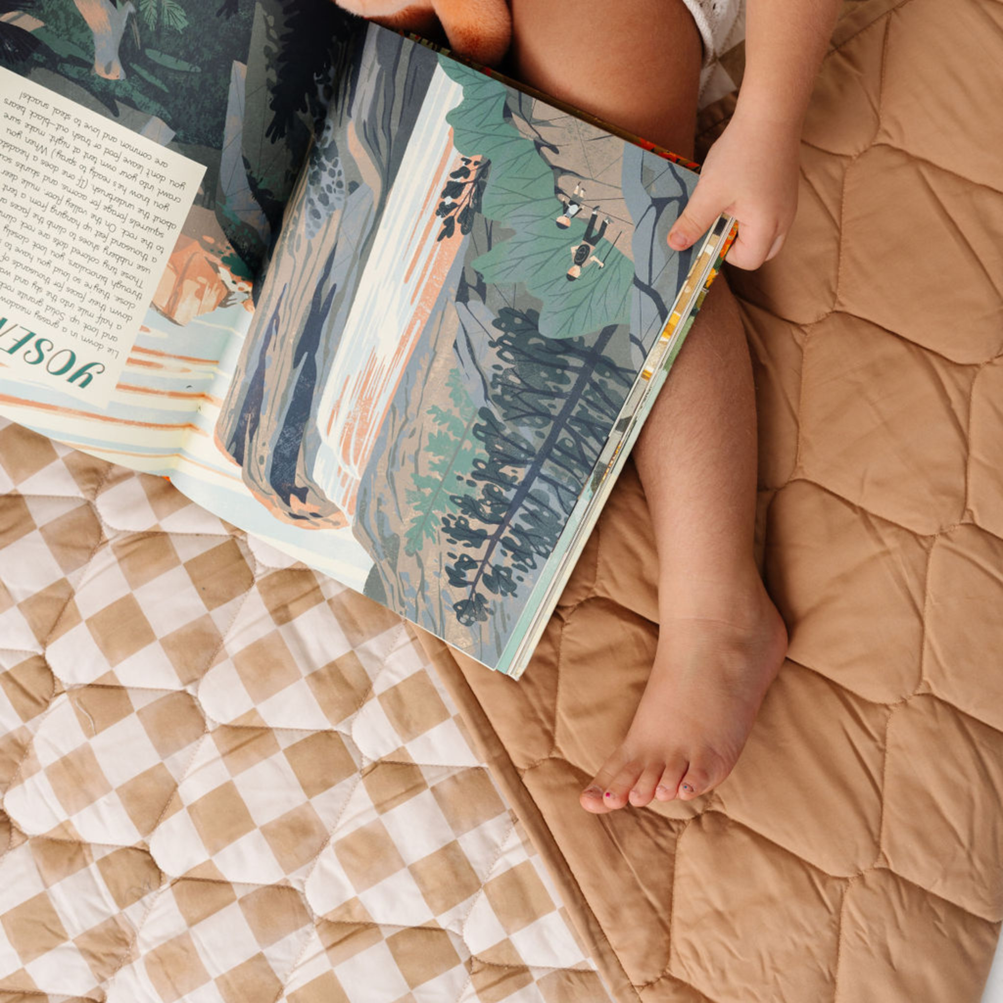 Toki Mats Picnic Blanket - Sage + Breeze | Babylist Shop