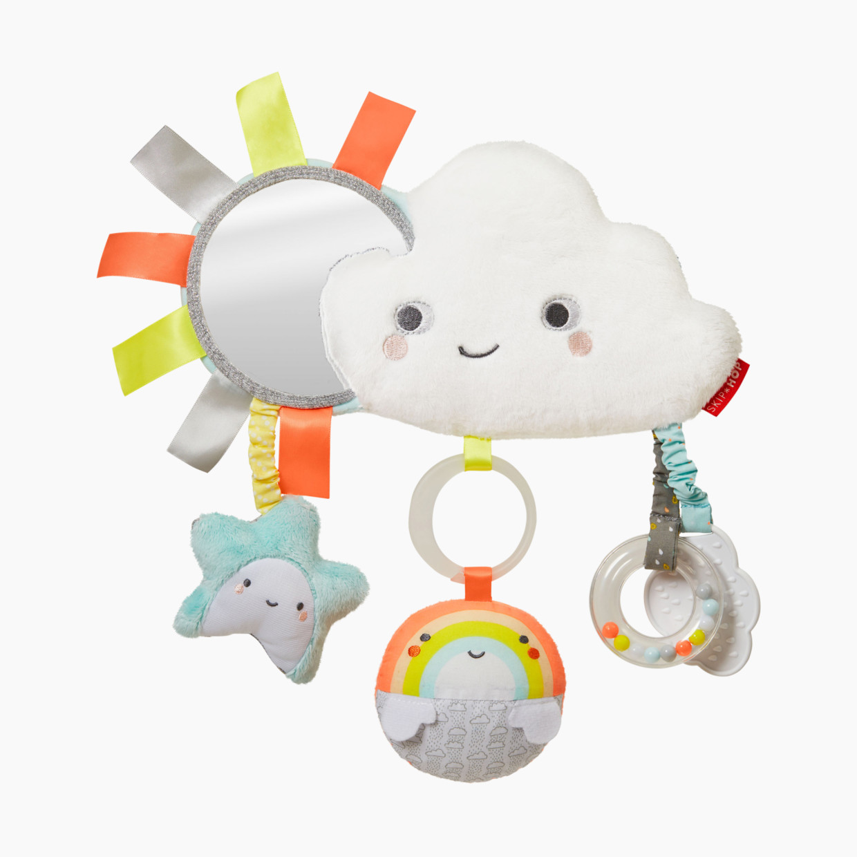 Skip Hop Silver Lining Cloud Stroller Bar Activity Toy.
