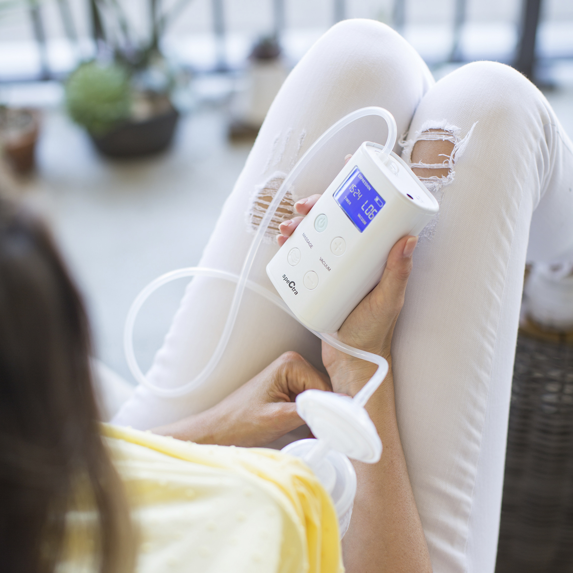 Spectra 9 Plus Premier Portable Rechargeable Breast Pump.