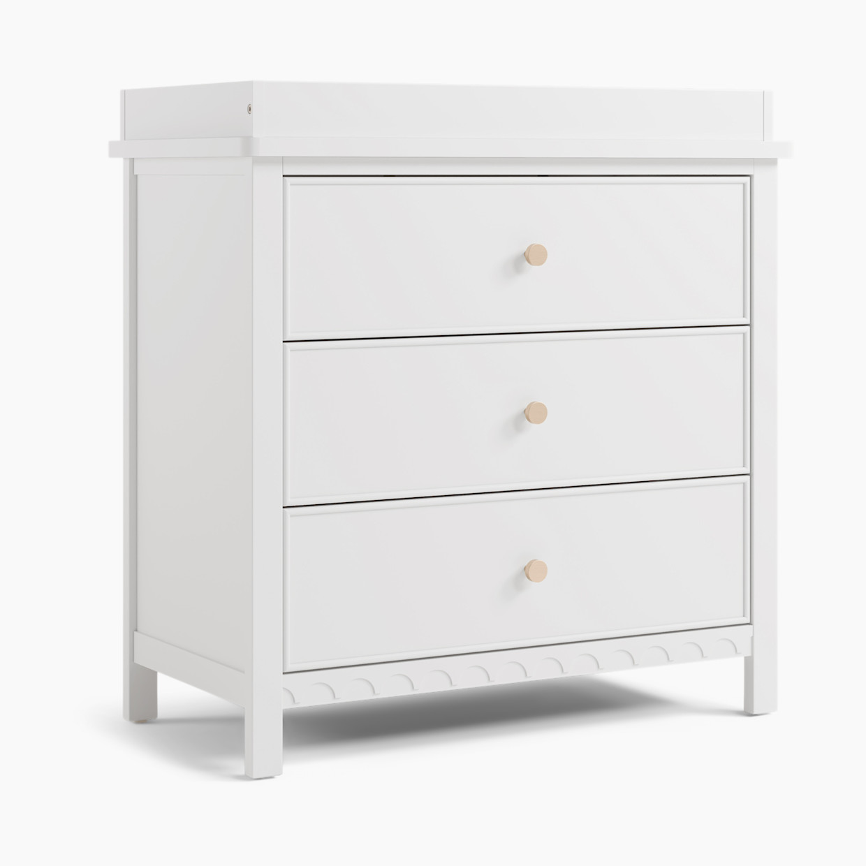 Graco Sasha 3 Drawer Chest with Changing Topper - White.