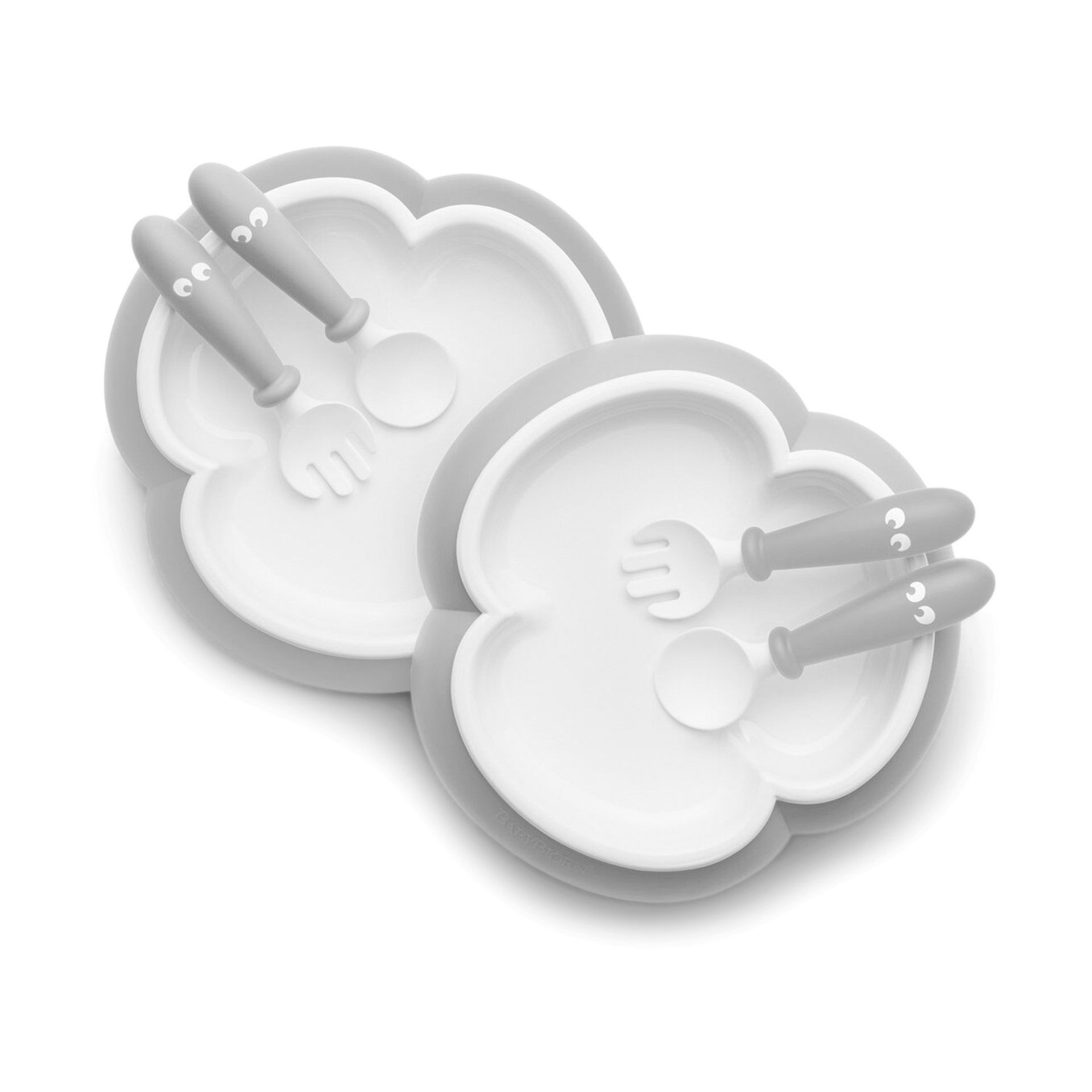 BabyBjörn Baby Plate, Spoon and Fork (2 Sets).