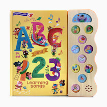 ABC & 123 Learning Songs: Interactive Children's Sound Book