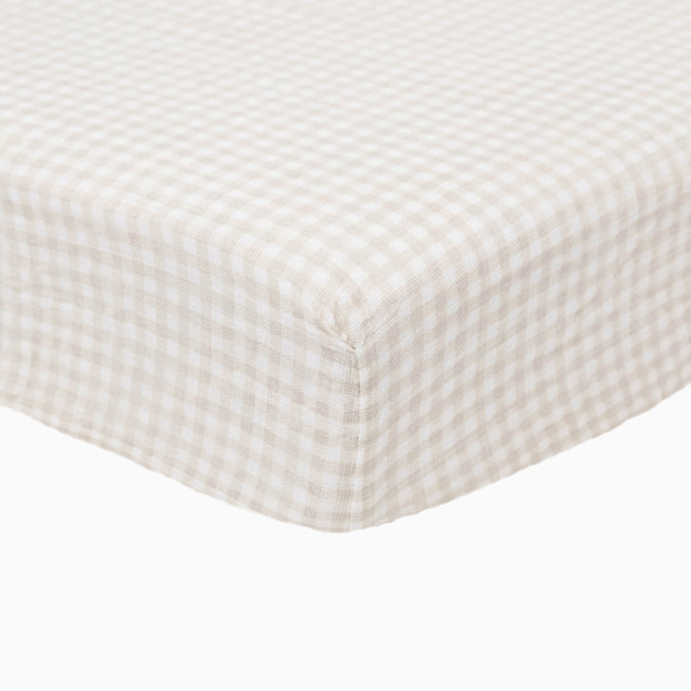 Little Unicorn Cotton Muslin Crib Sheet.