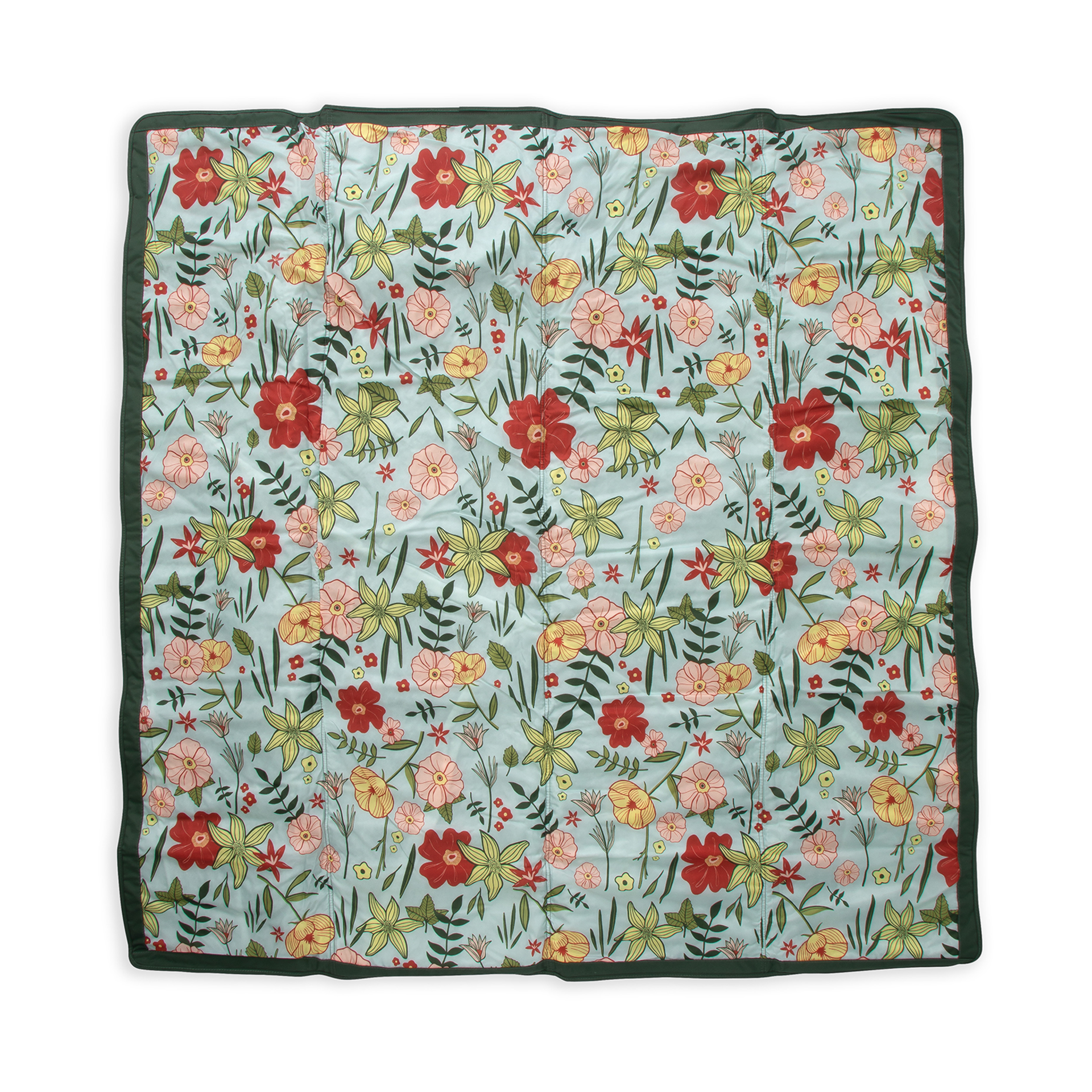 Little Unicorn Outdoor Blanket - Primrose Patch, 5 X 5 Ft.