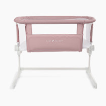 Baby Delight Beside Me Dreamer Bassinet | Bedside Sleeper & Baby Bassinet | 6-Position Height Adjustment | 100% GOTS Certified Organic Cotton Fabric | Organic Rose