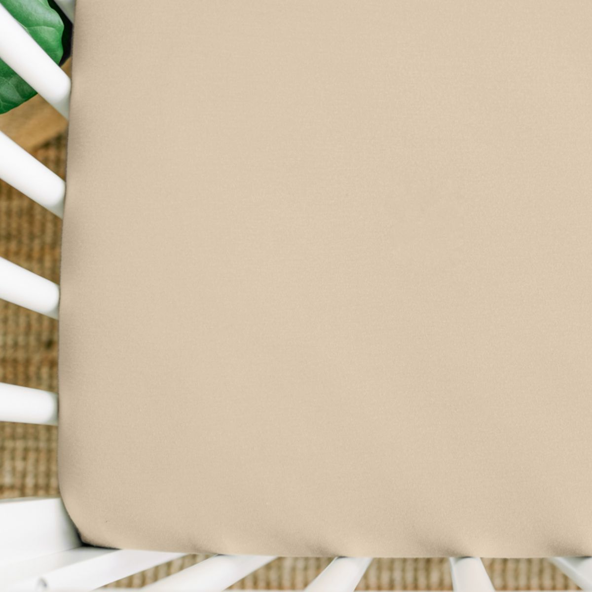 Goumi Kids x Babylist Fitted Crib Sheet Oat, O/S Babylist Shop