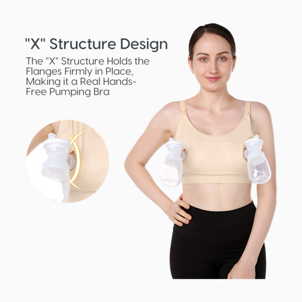 Momcozy Hands-Free Pumping Bra.