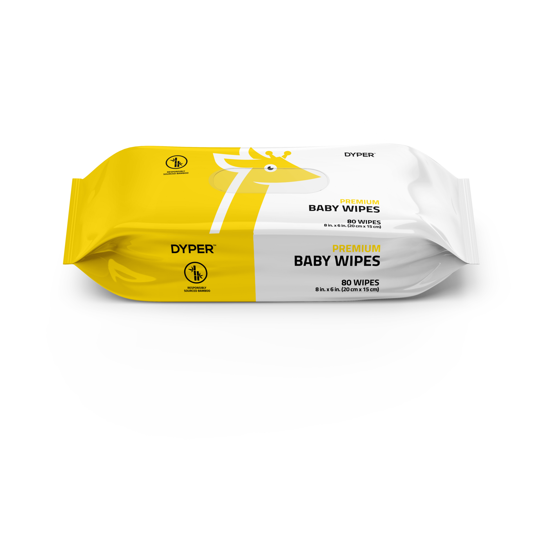 DYPER Simply Kind Baby Wipes - 60.