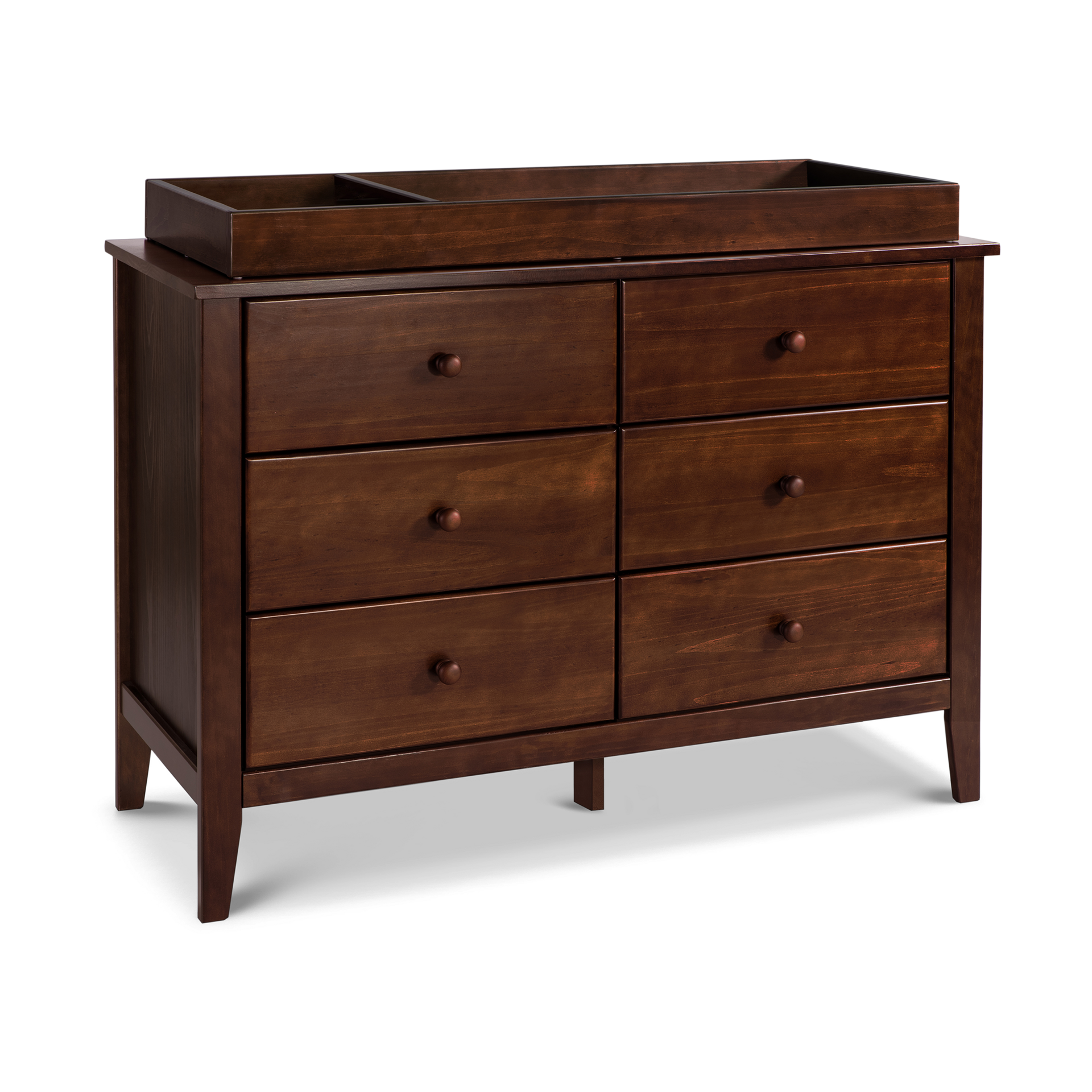 Carter's by daVinci Morgan 6-Drawer Dresser - Espresso.