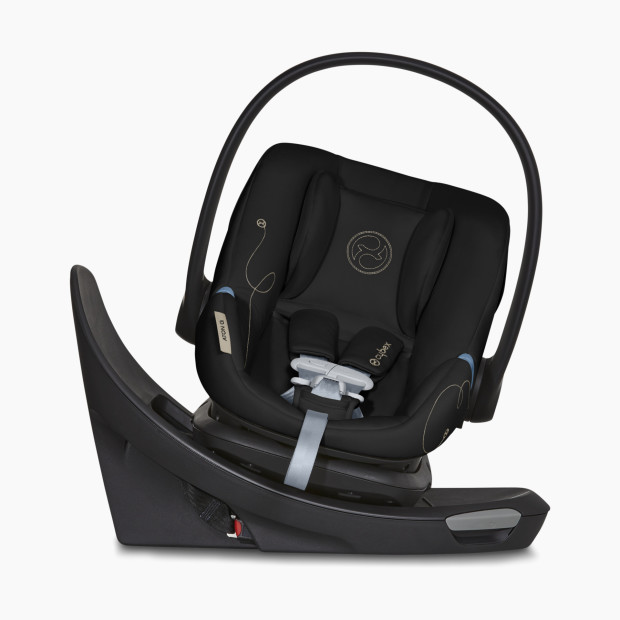 Cybex Aton G Swivel Infant Car Seat - Moon Black, 1.