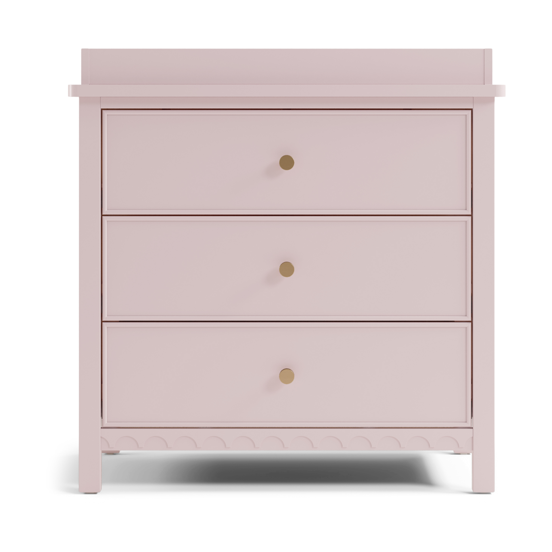 Graco Sasha 3 Drawer Chest with Changing Topper - Blush.