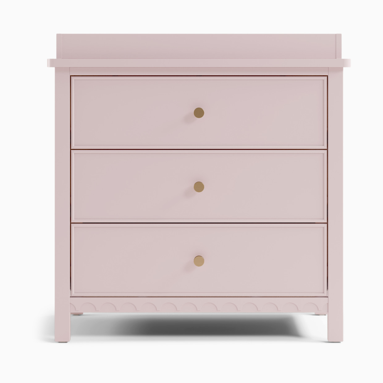 Graco Sasha 3 Drawer Chest with Changing Topper - Blush.