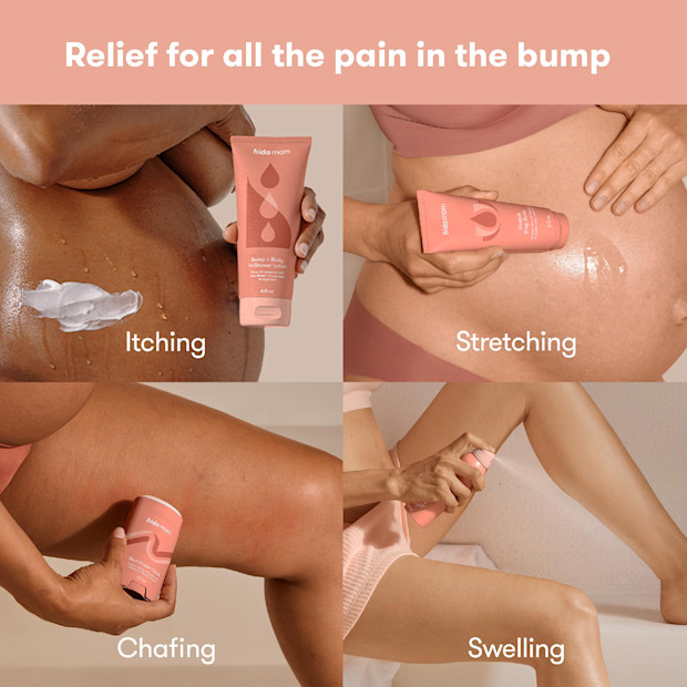 Frida Mom Pregnancy Skincare Relief Set.