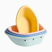 Floating Bath Boats - Yellow Multi Color