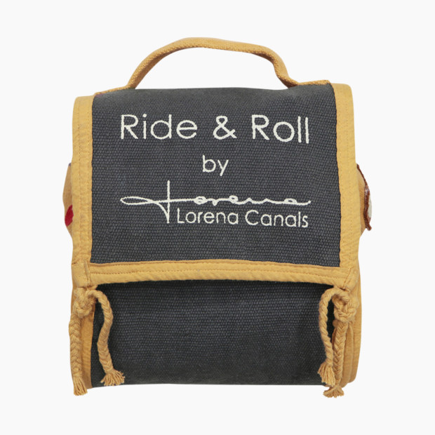 Lorena Canals Soft Toy Ride & Roll - School Bus.