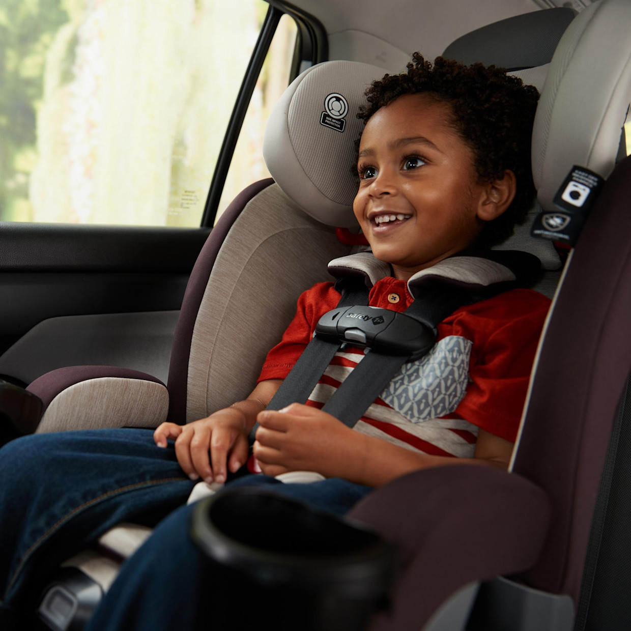 Safety 1st EverSlim DLX All-in-One Convertible Car Seat - Dune's Edge.
