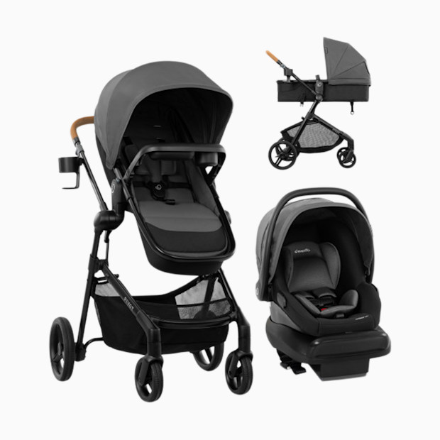 Evenflo Pivot NXT Travel System with LiteMax NXT Infant Car Seat.