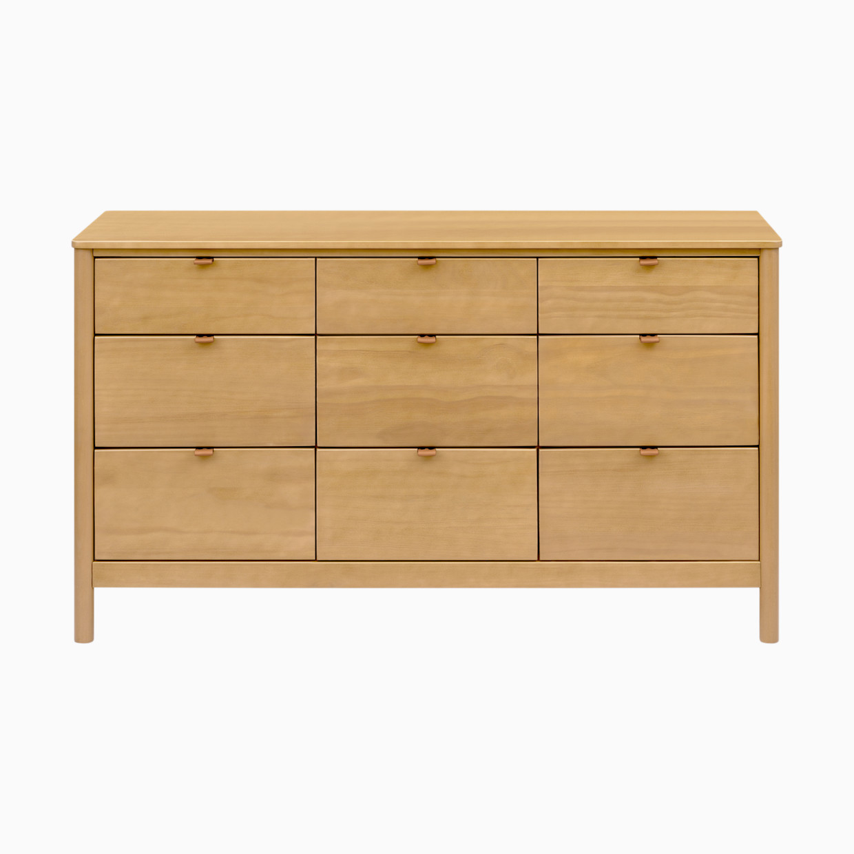 babyletto Bondi 9-Drawer Assembled Dresser - Honey.