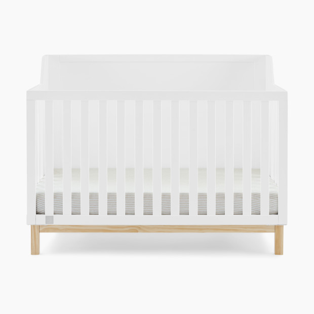 Delta Children babyGap Oxford 6-in-1 Convertible Crib - Bianca White/Natural.