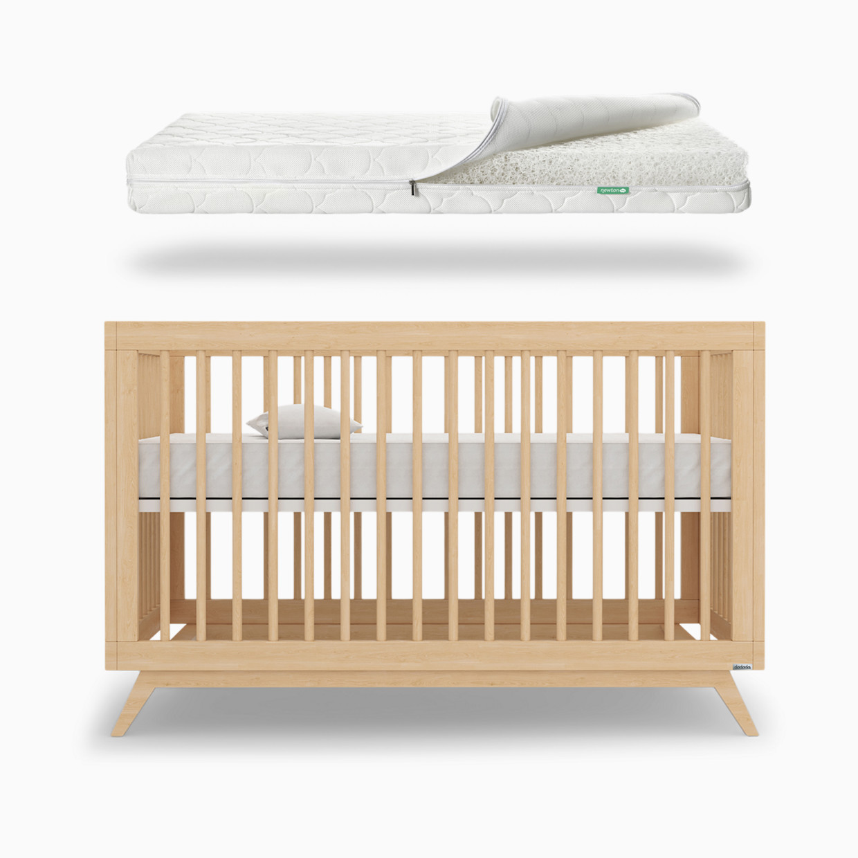 dadada x Newton Baby Soho Crib & Mattress Bundle.