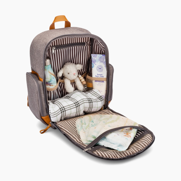 Parker Baby Co. Birch Bag Mini Diaper Backpack - Gray.